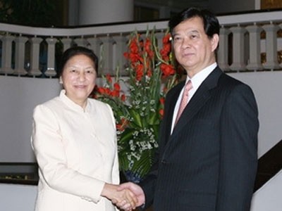 Dirigentes de Vietnam y Laos acuerdan revitalizar relaciones bilaterales   - ảnh 3